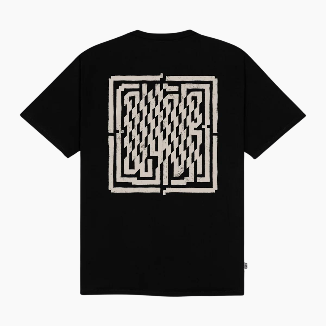 T-Shirt Tile Tee Black DYNR