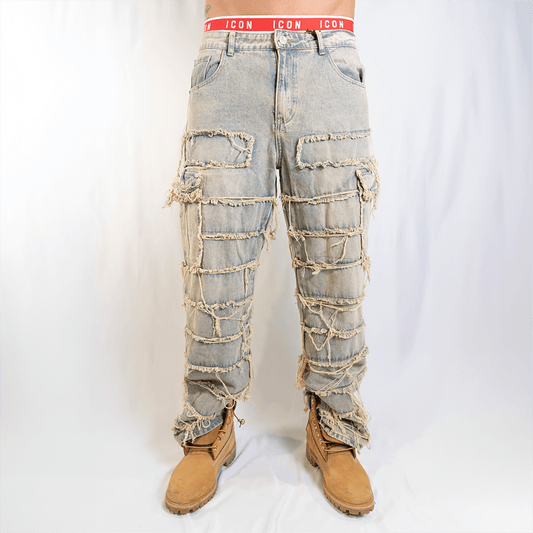 Jeans Baggy Stracci