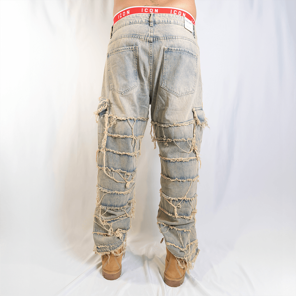 Jeans Baggy Stracci