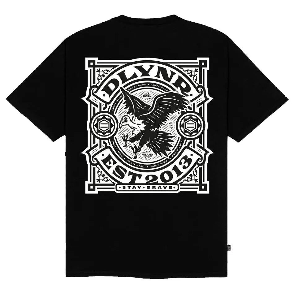 T-Shirt DLYN Vulture tee Black